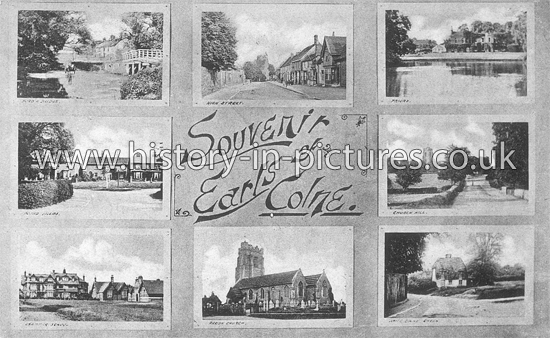 Souvenir of Earls Colne, Essex. c.1905